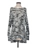 MICHAEL Michael Kors Metallic Marled Gray Silver Pullover Sweater Size S - photo 1
