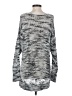 MICHAEL Michael Kors Metallic Marled Gray Silver Pullover Sweater Size S - photo 2