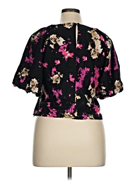 DKNY Short Sleeve Blouse (view 2)