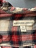 Alexander Jordan 100% Rayon Plaid Ivory Long Sleeve Button-Down Shirt Size S - photo 7