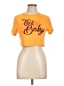 Shein Orange Short Sleeve T-Shirt Size L - photo 1