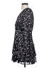 Aqua Floral Black Cocktail Dress Size XS - photo 5