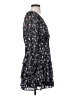 Aqua Floral Black Cocktail Dress Size XS - photo 4