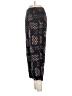 Travelsmith 100% Rayon Print Black Casual Pants Size S - photo 5