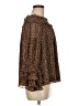 CeCe 100% Polyester Brown Long Sleeve Blouse Size M - photo 4
