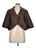 Marc by Marc Jacobs 100% Cotton Metallic Brown Blazer Size L - photo 1