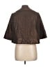 Marc by Marc Jacobs 100% Cotton Metallic Brown Blazer Size L - photo 2