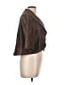 Marc by Marc Jacobs 100% Cotton Metallic Brown Blazer Size L - photo 4