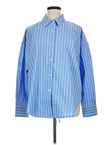 Express Long Sleeve Button-Down Shirt (view 1)