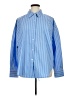 Express Stripes Blue Long Sleeve Button-Down Shirt Size XL - photo 1