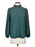 J.Crew 100% Polyester Teal Long Sleeve Blouse Size S - photo 1