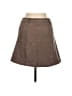 Olivaceous 100% Polyester Solid Brown Casual Skirt Size M - photo 2