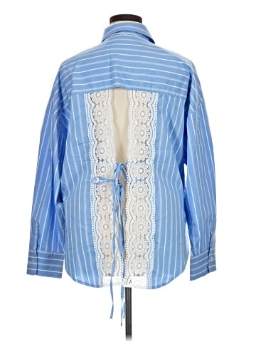 Express Long Sleeve Button-Down Shirt (view 2)