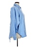 Express Stripes Blue Long Sleeve Button-Down Shirt Size XL - photo 4