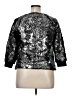 L'Agence Metallic Silver Sweatshirt Size 1X (estimated) - photo 2