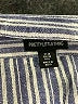 PrettyLittleThing 100% Viscose Stripes Blue Long Sleeve Button-Down Shirt Size 6 - photo 7