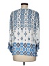 Ruby Rd. 100% Rayon Blue 3/4 Sleeve Blouse Size M - photo 2