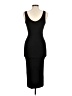 Enza Costa Solid Black Cocktail Dress Size M (estimated) - photo 2