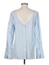 FRAME 100% Cotton Blue Long Sleeve Blouse Size S - photo 2