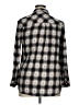 Mudd Plaid Gray 3/4 Sleeve Button-Down Shirt Size XL - photo 2