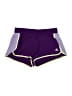 Adidas 100% Polyester Color Block Purple Athletic Shorts Size L - photo 1