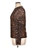 Edited Animal Print Brown Long Sleeve T-Shirt Size XL - photo 5