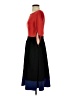 eShakti Color Block Red Casual Dress Size 2 - photo 5