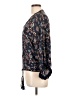 Xhilaration 100% Rayon Blue Blazer Size L - photo 5