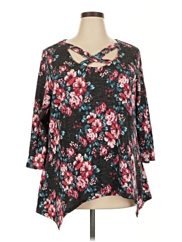 Allison Taylor 3/4 Sleeve Blouse (view 1)