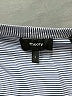 Theory 100% Cotton Blue 3/4 Sleeve Blouse Size L - photo 7