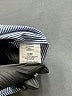 Theory 100% Cotton Blue 3/4 Sleeve Blouse Size L - photo 8