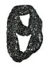 Express 100% Polyester Animal Print Black Scarf One size - photo 1