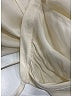 Chloé 100% Silk Ivory Long Sleeve Silk Top Size 46 - photo 13