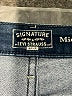 Levi Strauss Signature Solid Blue Jeans Size 33 waist - photo 7