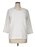 Laura Ashley Ivory 3/4 Sleeve Top Size XL - photo 1