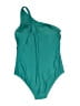 Kona Sol Solid Teal One Piece Swimsuit Size M - photo 2