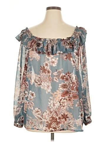 Torrid Long Sleeve Blouse (view 1)
