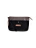Assorted Brands Houndstooth Black Tan Crossbody Bag One size - photo 1