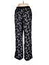 Bare Necessities 100% Polyester Print Black Casual Pants Size M - photo 2