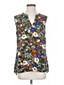 CAbi 100% Polyester Blue Sleeveless Blouse Size S - photo 1