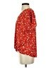 West Kei 100% Polyester Red Short Sleeve Blouse Size S - photo 5
