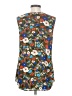 CAbi 100% Polyester Blue Sleeveless Blouse Size S - photo 2