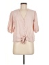 Monsoon Pink Short Sleeve Blouse Size M - photo 1