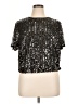 Forever 21 Plus Silver Short Sleeve Top Size 1X Plus - photo 1