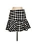 Millau 100% Polyester Checkered-gingham Black Casual Skirt Size M - photo 2