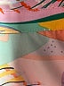 Unbranded 100% Polyester Print Yellow Long Sleeve Blouse Size L - photo 7
