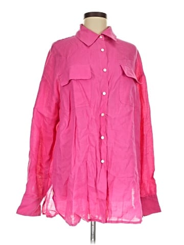 The Frankie Shop Long Sleeve Button-Down Shirt (view 1)