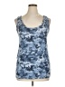 Terra & Sky Blue Active Tank Size 0X - photo 1
