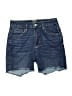 Assorted Brands Solid Blue Denim Shorts Size S - photo 1