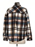 E&M Collection 100% Polyester Plaid Brown Fleece Size M - photo 2